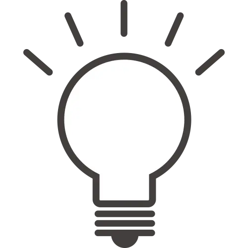 電球のアイコン