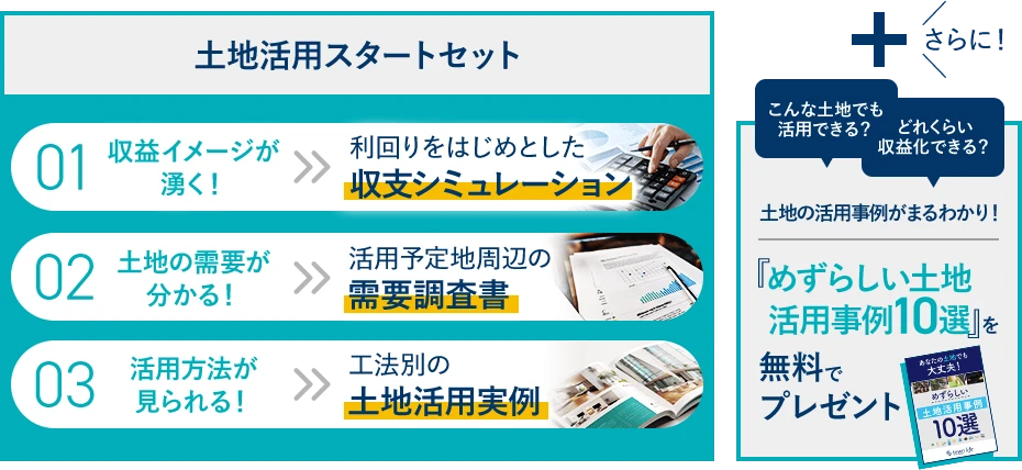 土地活用スタートセット